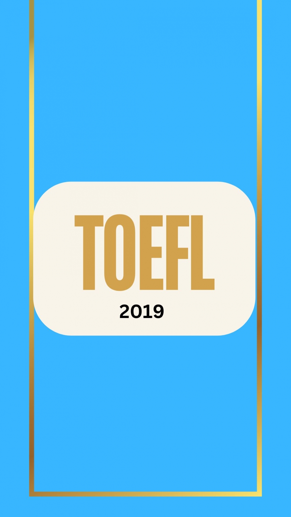TOEFL 2019